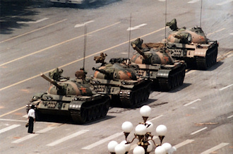 tiananmen square tank man