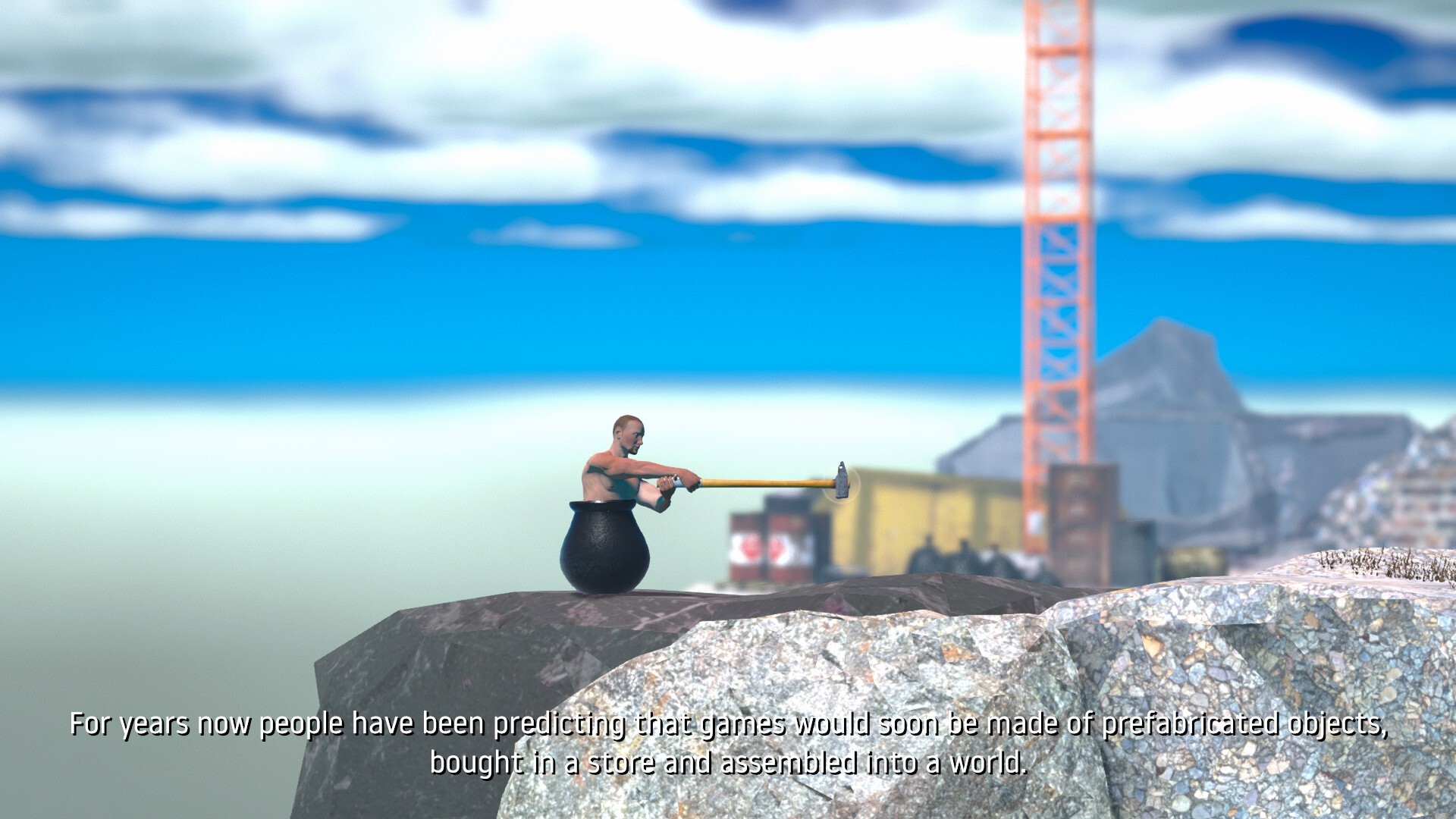 Getting Over It with Bennett Foddy (2017)