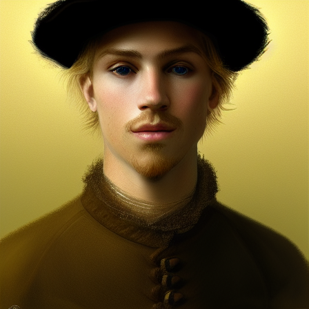 Portrait of a young man