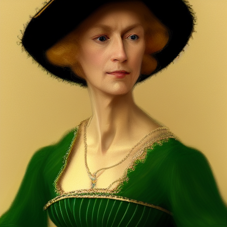 Portrait of an older woman