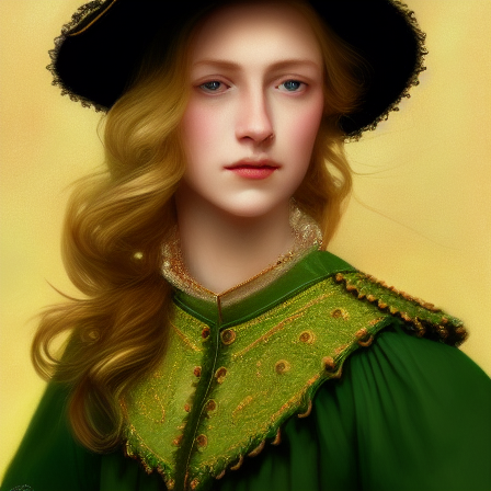 Portrait of a young woman