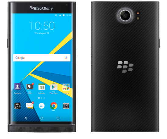 The BlackBerry Priv, seemingly a normal Android smartphone&hellip;